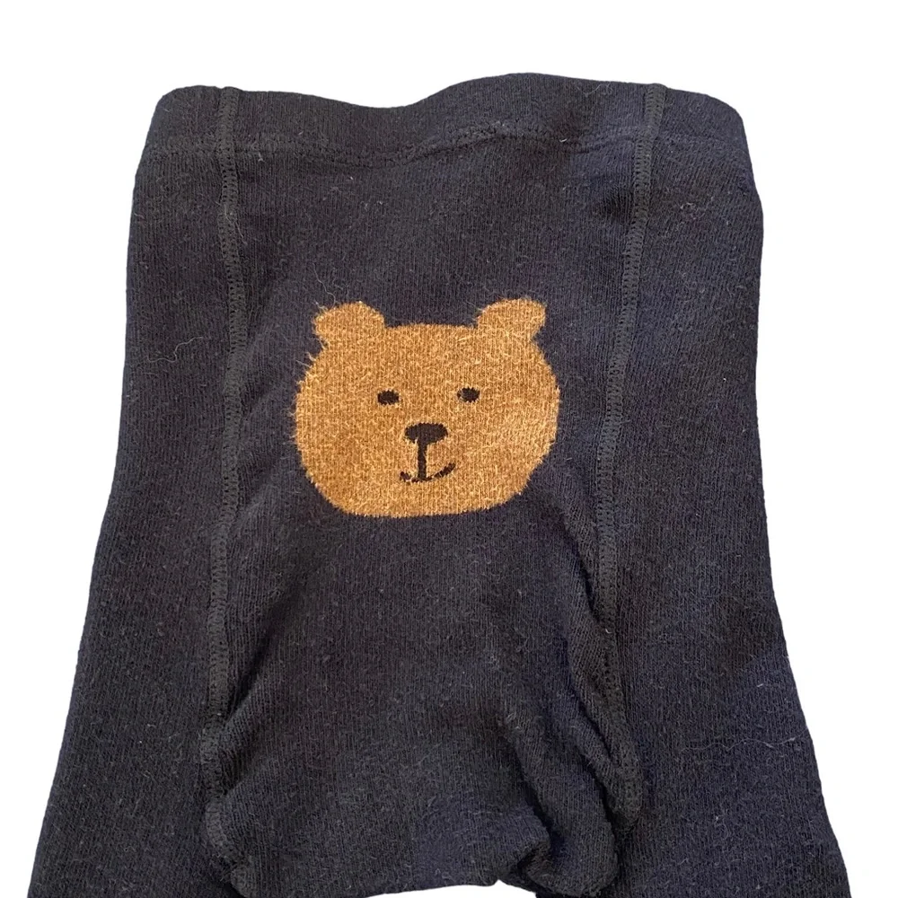 GAP Toddler Girl’s Navy Knit Tights Size: 4-5 years